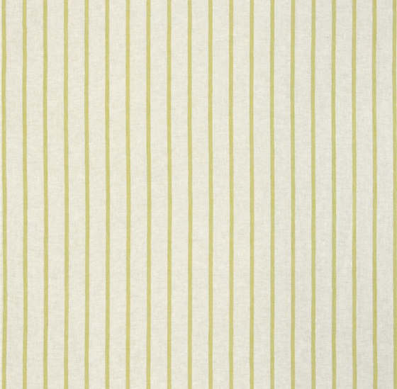 Brera Rigato Stripe Fabrics | Brera Fino - Pistachio | Tissus de décoration | Designers Guild