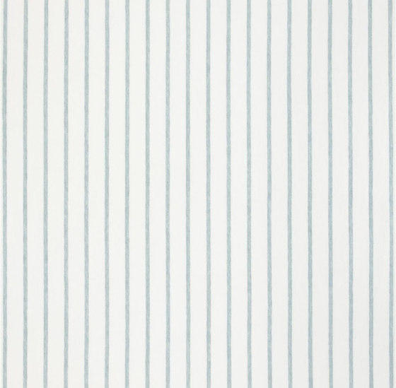 Brera Rigato Stripe Fabrics | Brera Fino - Aqua | Tessuti decorative | Designers Guild