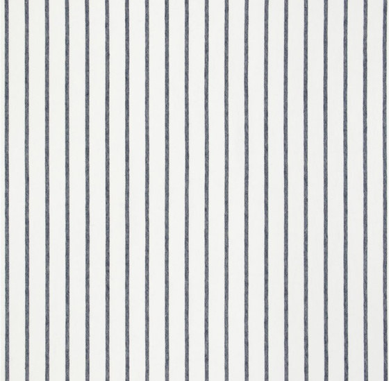 Brera Rigato Stripe Fabrics | Brera Fino - Indigo | Dekorstoffe | Designers Guild