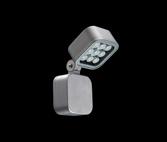 Yoda Power LED / Vetro trasparente - Orientabile - Fascio Stretto 10° | Faretti | Ares