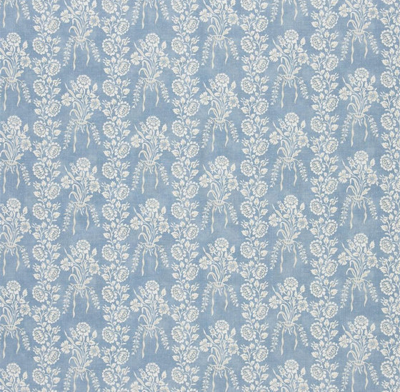 Exmere Fabrics | Amandine - Sky | Tessuti decorative | Designers Guild