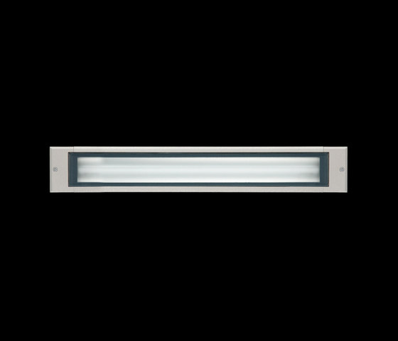 Cielo / L 645 mm - Sandlasted Glass - Symmetric Optic | Outdoor recessed ceiling lights | Ares
