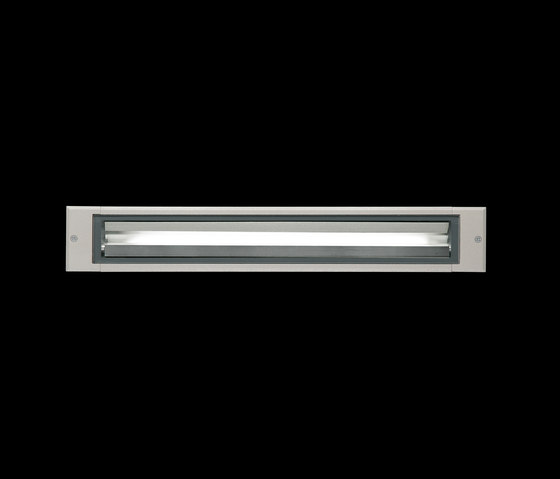 Cielo / L 645 mm - Vetro Trasparente - Ottica Asimmetrica | Lampade outdoor incasso soffitto | Ares