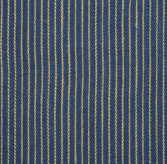 Indigo Bleu Fabrics | Renzo - Indigo | Tissus de décoration | Designers Guild