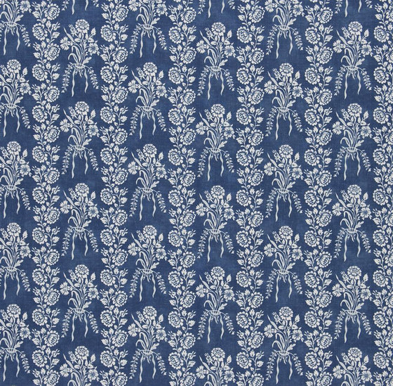 Manton Fabrics | Amandine - Denim | Tissus de décoration | Designers Guild