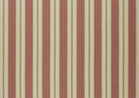 Signature Tickings Fabrics | Marlberry Stripe - Barn | Dekorstoffe | Designers Guild