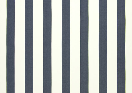 Signature Tickings Fabrics | St Remy Stripe - Navy | Drapery fabrics | Designers Guild