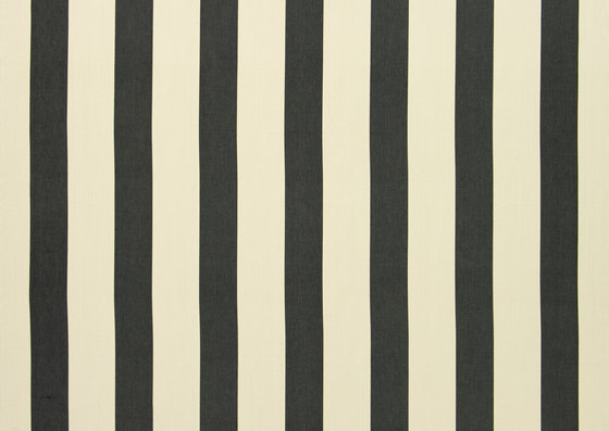 Signature Tickings Fabrics | St Remy Stripe - Charcoal | Drapery fabrics | Designers Guild