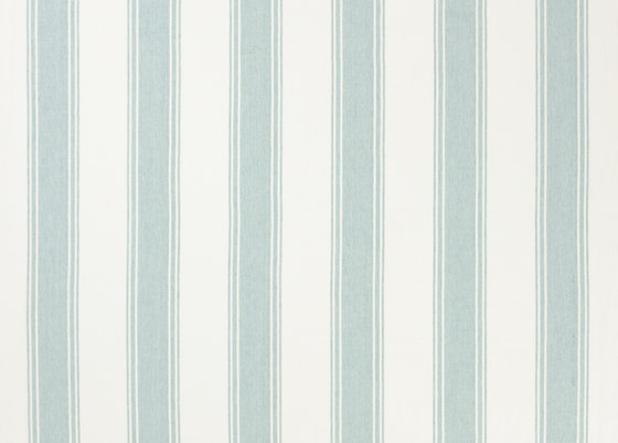 Signature Vintage Linens Fabrics | Danvers Stripe - Pool/White | Tessuti decorative | Designers Guild