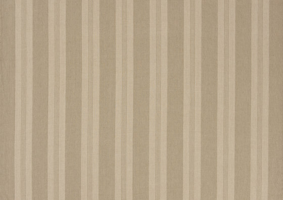Signature Vintage Linens Fabrics | Mill Pond Stripe - Stone/Linen | Dekorstoffe | Designers Guild