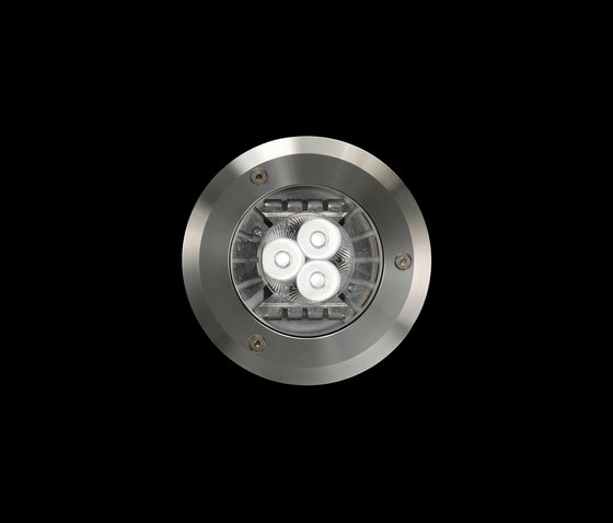 Idra Power LED / Ø 130mm - Transparent Glass - Symmetric Optic - Wide Beam 50° | Outdoor floor lights | Ares