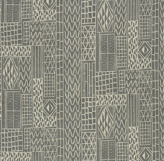 Monsoreto Fabrics | Khalana - Slate | Tissus de décoration | Designers Guild