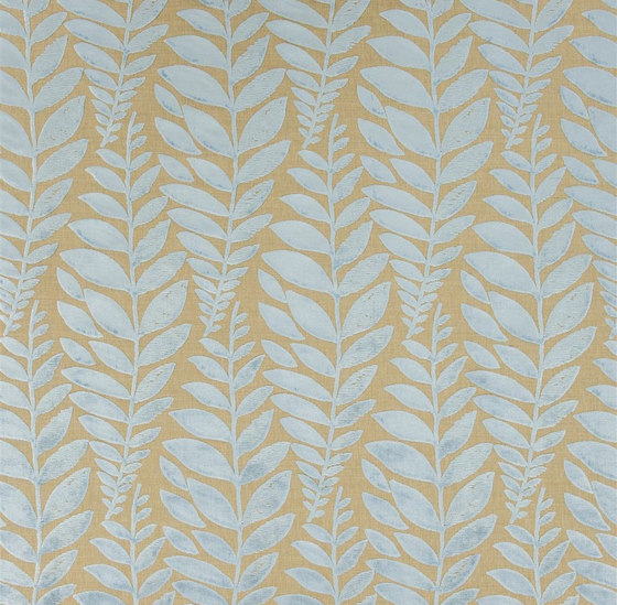 Savio Fabrics | Foglia - Lapis | Tessuti decorative | Designers Guild
