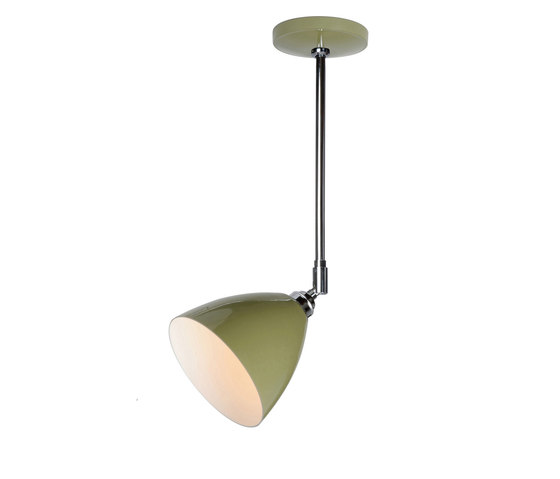 Task Ceiling Light, Olive Green | Lámparas de techo | Original BTC