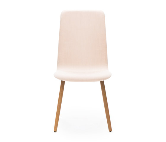 Sola Conference Chair with Wooden Four Leg Base High Backrest | Chairs | Martela
