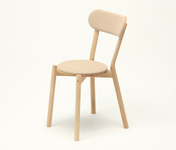 Castor Chair Pad (Pure Oak) | Chairs | Karimoku New Standard