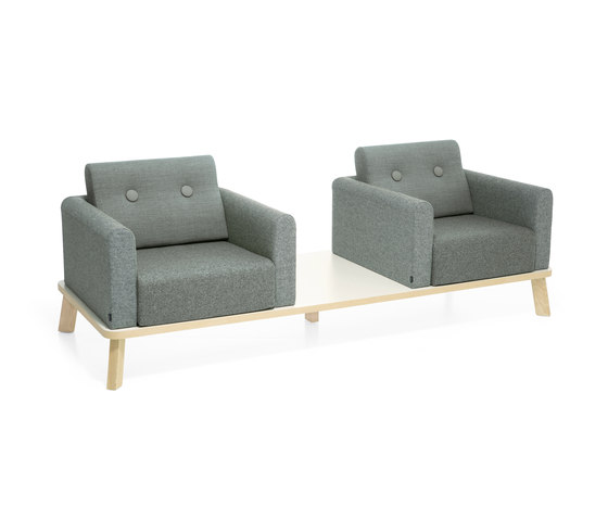 Couture beam sofa | Benches | Materia