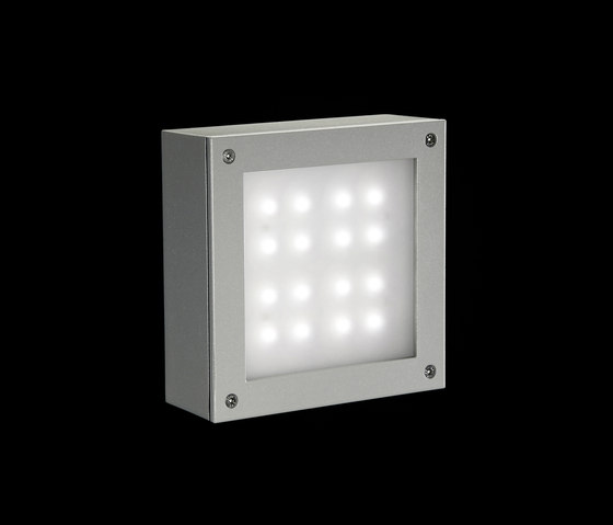 Paola Power LED / Sandblasted Glass - Symmetric Optic | Lámparas exteriores de pared | Ares