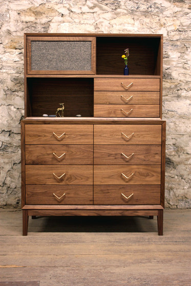 Atlantic Dresser with Hutch | Cabinets | VOLK