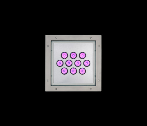 Cassiopea RGB Power LED / Square Version - Medium Beam 35° | Außen Bodenleuchten | Ares