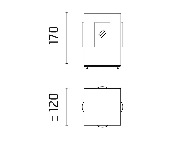 Leo 120 / Omnidirectional - Medium Beam 35° | Lámparas exteriores de pared | Ares