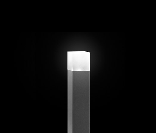 Lambda Power LED / H. 600mm - Methacrylate Diffuser | Bolardos de luz | Ares