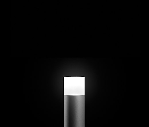 Kappa Power LED / H. 300mm - Methacrylate Diffuser | Bollard lights | Ares