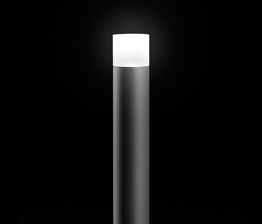 Kappa Power LED / H. 900mm - Methacrylate Diffuser | Pollerleuchten | Ares