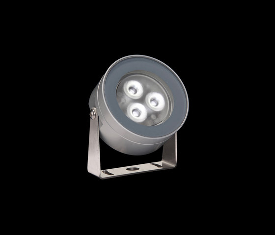 Martina Power LED / Vetro trasparente - Orientabile - Fascio stretto 10° | Lampade outdoor parete | Ares