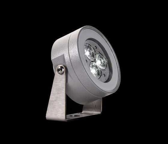 Martina Power LED / Vetro trasparente - Orientabile - Fascio stretto 10° | Lampade outdoor parete | Ares
