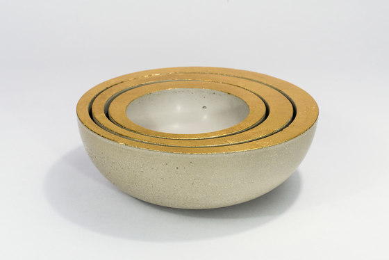 St. Charles Nesting Bowls gold | Bowls | VOLK