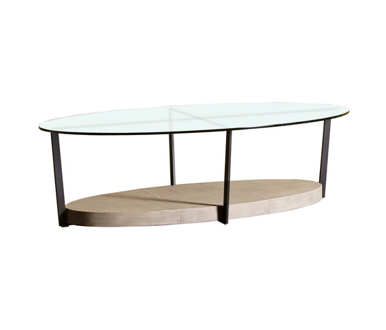Iron Tavolino Ovale Con Vetro | Couchtische | SanPatrignano