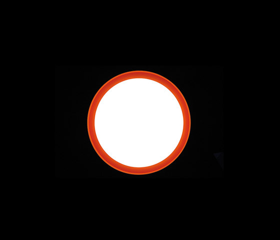 Anna / 210 Mid-Power LED Bicolour Structure White-Orange | Wandleuchten | Ares