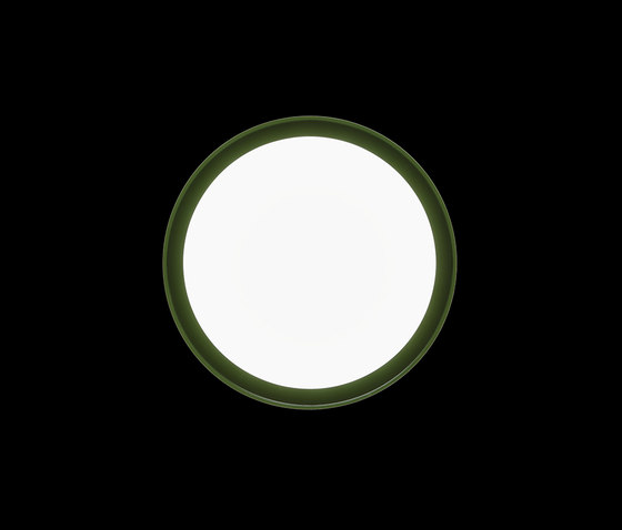 Anna / 410 Mid-Power LED Struttura bicolore Bianco - Verde | Lampade parete | Ares