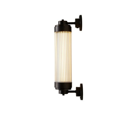 7216 Pillar Offset Wall Light LED, Weathered Brass | Wandleuchten | Original BTC