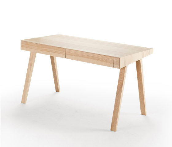 4.9 Writing Desk, 2 drawers, Lithuanian Ash | Desks | EMKO PLACE