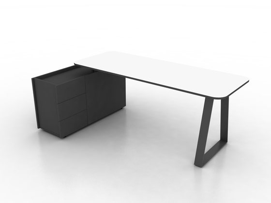 Coach Single office desk | Desks | Ergolain