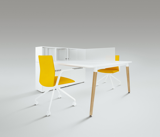Scando Two-seat office desk | Desks | Ergolain
