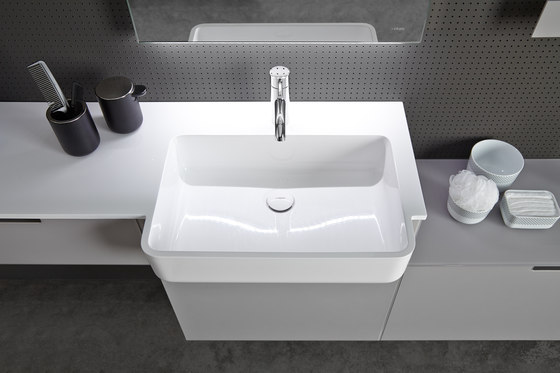 Exio MineralMarmo® Washbasin Countertop | Lavabos | Inbani