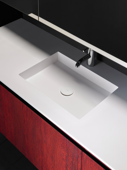 H9 Solidsurface® Washbasin Countertop | Lavabi | Inbani