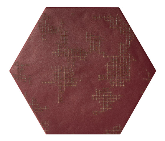 Ornamenti GF Terra Bordeaux | Ceramic tiles | Valmori Ceramica Design