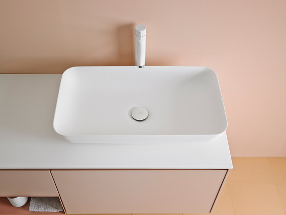 Quadro 65 Top Mount Matt Corian® Sink | Wash basins | Inbani