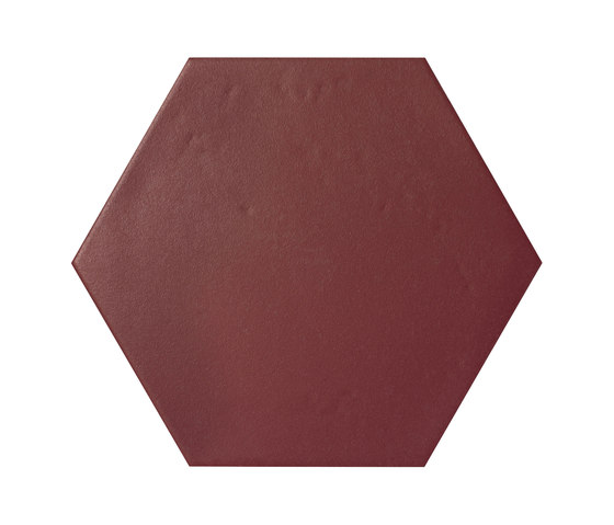 Konzept Color Mood Hexagon Terra Bordeaux | Carrelage céramique | Valmori Ceramica Design
