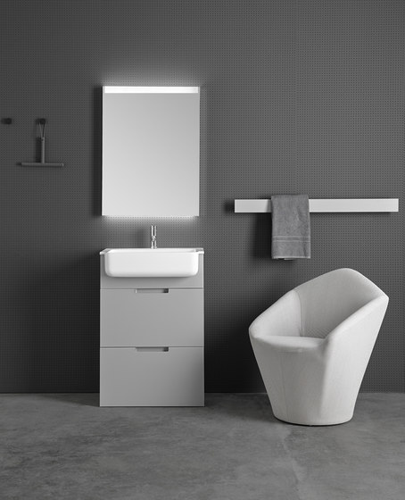 Strato Wall Lighting Mirror | Miroirs de bain | Inbani