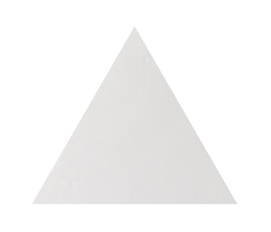 Konzept Shapes Triangle Terra Bianca | Piastrelle ceramica | Valmori Ceramica Design