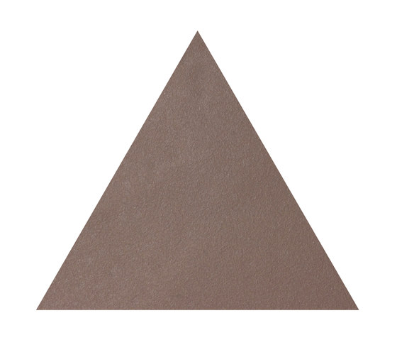 Konzept Shapes Triangle Terra Tortora | Baldosas de cerámica | Valmori Ceramica Design