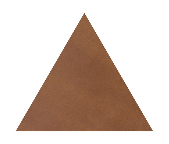Konzept Shapes Triangle Terra Cotta | Carrelage céramique | Valmori Ceramica Design