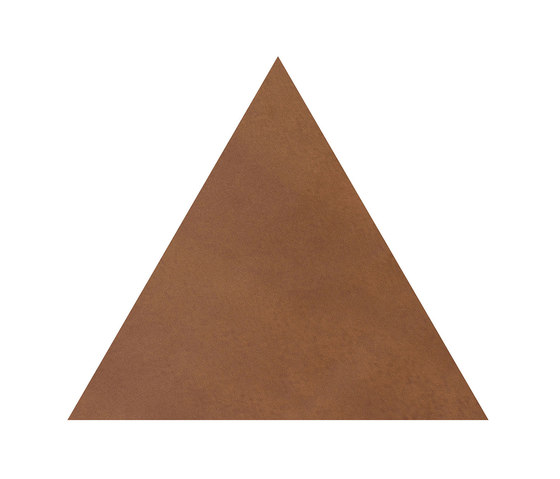 Konzept Shapes Triangle Terra Cotta | Carrelage céramique | Valmori Ceramica Design
