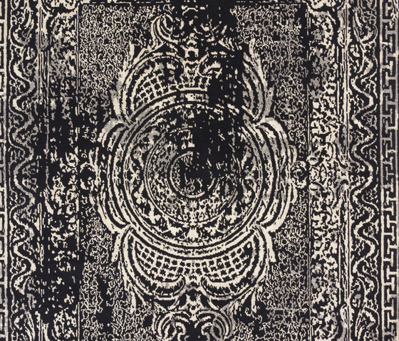 Traces d’aubusson black and white | Rugs | cc-tapis