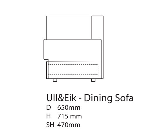 Ull & Eik Dinning Bench | Sofás | Thorsønn